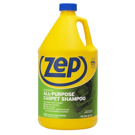 Zep Zep Pleasant Scent Carpet Shampoo 128 oz Liquid Concentrated ZUCEC128